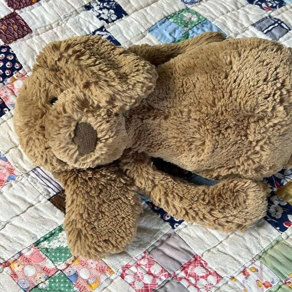 Jellycat Bashful Toffee Puppy 12” plush doggie - Picture 5 of 5
